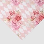 Roze en Gold-serie design 14 Tissuepapier (Detail)