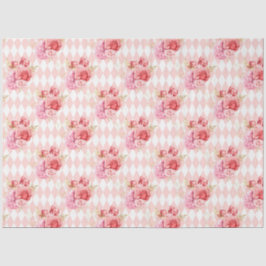 Roze en Gold-serie design 14 Tissuepapier