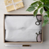 Roze en Gold Steampunk Series Design 12 Tissuepapier (Geschenk)