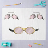 Roze en Gold Steampunk Series Design 12 Tissuepapier (Craft)