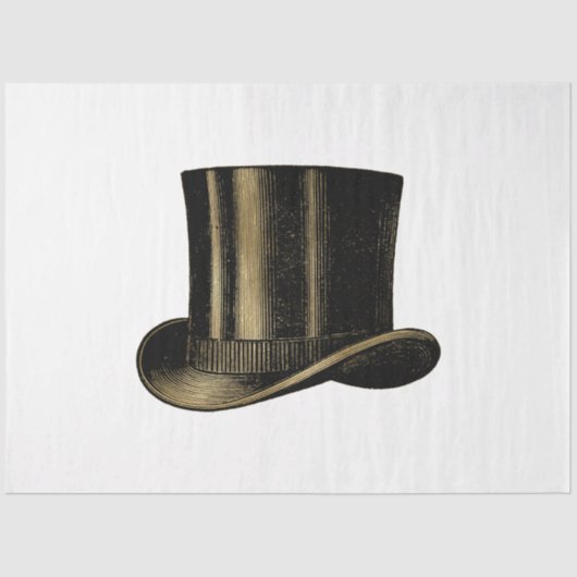 Roze en Gold Steampunk Series Design 13 Tissuepapier (Voorkant)