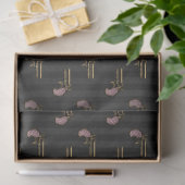 Roze en Gold Steampunk Series Design 22 Tissuepapier (Geschenk)