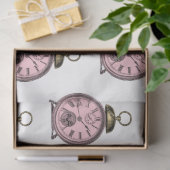 Roze en Gold Steampunk Series Design 35 Tissuepapier (Geschenk)