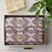 Roze en Gold Steampunk Series Design 44 Tissuepapier (Geschenk)