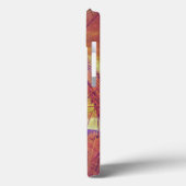 Roze en Gold Wheat iPad draagtas Case-Mate iPhone Case (Achterkant / Links)