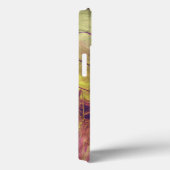 Roze en Gold Wheat iPad draagtas Case-Mate iPhone Case (Achterkant / Rechts)