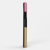 Roze en goud aanpasbaar Case-Mate iPhone case (Achterkant/rechts)