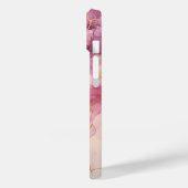 Roze en goud Case-Mate iPhone case (Achterkant / Links)