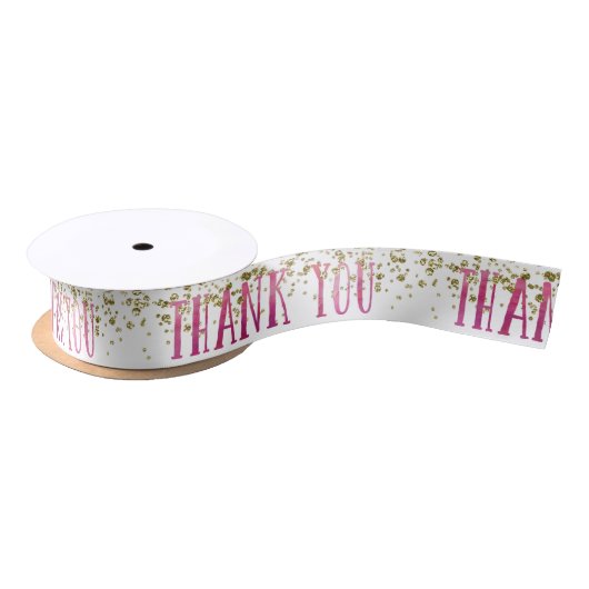 Roze en Goud Dank u Lint (Spoel)