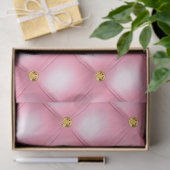 Roze en Goud Getuft Tissuepapier (Geschenk)