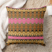 Roze en goud kussen (Deken)