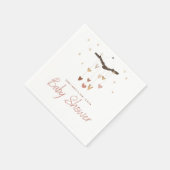 Roze en Goud Modern Eenvoudig Schattige Boho-Baby  Servet (Hoek)