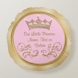 Roze en Goud Onze Kleine Prinses Kussens