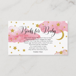 Roze en Goud over de Maan Boek Verzoek Informatiekaartje