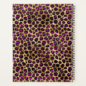 Roze en goud planner (Achterkant)