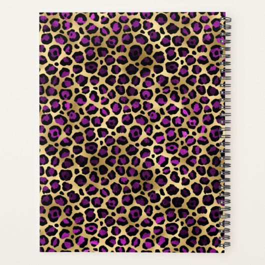 Roze en goud planner (Achterkant)