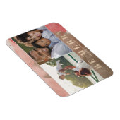 Roze en goud zijn Abstract meerdere foto's Magneet (Rechterzijde)