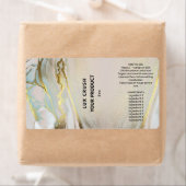 Roze en goudalcohol Dropperflaconlabels Etiket (Insitu)