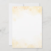 Roze en goudananas 10e verjaardag kaart (Achterkant)