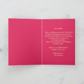 Roze en gouden 21e verjaardag met sprankelende acc kaart (Binnen)