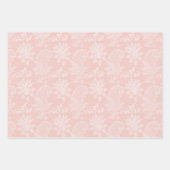 Roze en gouden ballonnen patroon Baby meisje Inpakpapier Vel (Voorkant 2)