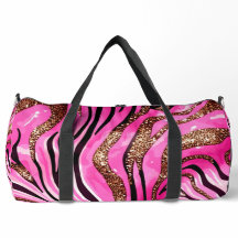 Roze en gouden cheetah print