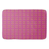 Roze en gouden design badmat (Voorkant)