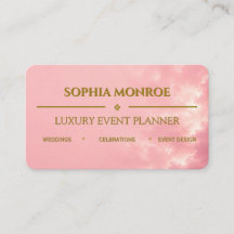Roze en Gouden Evenementenplanner