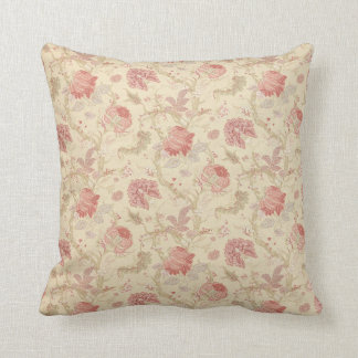 Roze en gouden Floral Pillow Kussen