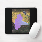 Roze en gouden glans Morning Glory Muismat (Met muis)