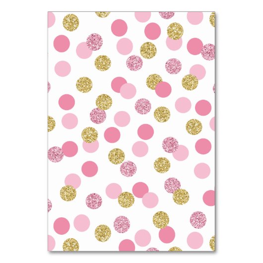 Roze en gouden glitter Breng een boek Kaart Insert (Achterkant)