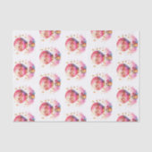 roze en gouden heteluchtballonnen tissuepapier (Voorkant)