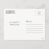 Roze en gouden kerstcadeautjes Foto-Briefkaart Feestdagenkaart (Achterkant)