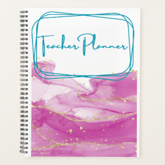 Roze en Gouden Leraar Multomap Planner