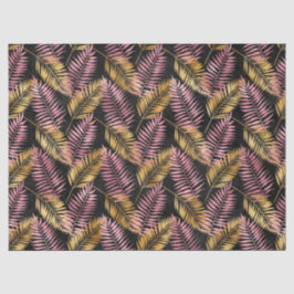 Roze en Gouden Luipaard Serie Ontwerp 17 Tissuepapier