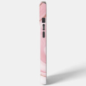 Roze en gouden marmeren meisjes Case-Mate iPhone case (Achterkant / Links)