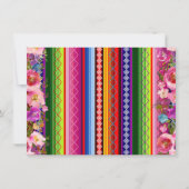 Roze en gouden Miss Quinceañera Mexicaanse kaart Notitiekaartje (Voorkant)