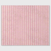 Roze en gouden olieslagers Parijs Calligrafie Cadeaupapier (Vlak)