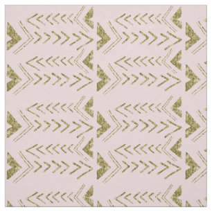 Roze en gouden pijlen stof