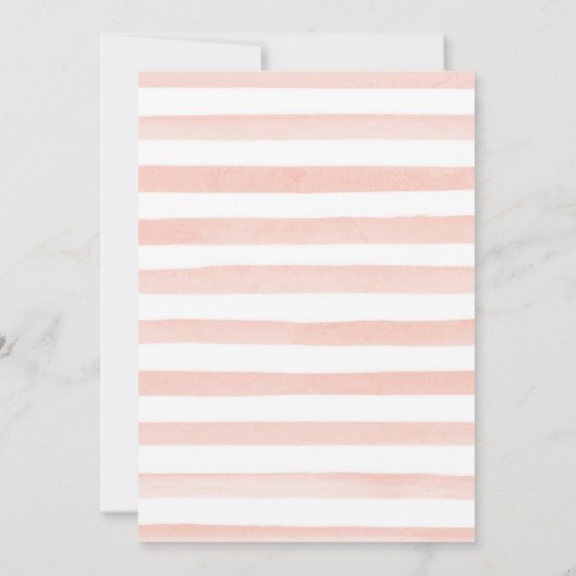 Roze en gouden pompoenen, meisje, 1e verjaardag kaart (Achterkant)