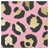 Roze en gouden pot patroon stof (Close Up)