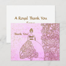 Roze en Gouden Prinses Sprookjes Verjaardag