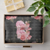 Roze en Gouden Reeks Ontwerp 9 Tissuepapier (Geschenk)