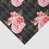 Roze en Gouden Reeks Ontwerp 9 Tissuepapier (Detail)