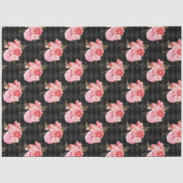 Roze en Gouden Reeks Ontwerp 9 Tissuepapier