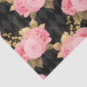 Roze en Gouden Reeksontwerp 10 Tissuepapier (Detail)