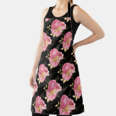 Roze en Gouden Reeksontwerp 15 Schort (Insitu)