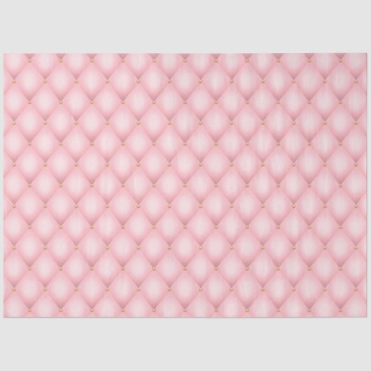 Roze en Gouden Reeksontwerp 16 Tissuepapier (Voorkant)