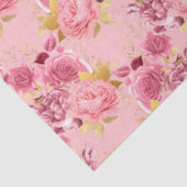 Roze en Gouden Reeksontwerp 18 Tissuepapier (Detail)