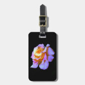 Roze en gouden Rozen Bagagelabel (Voorkant verticaal)